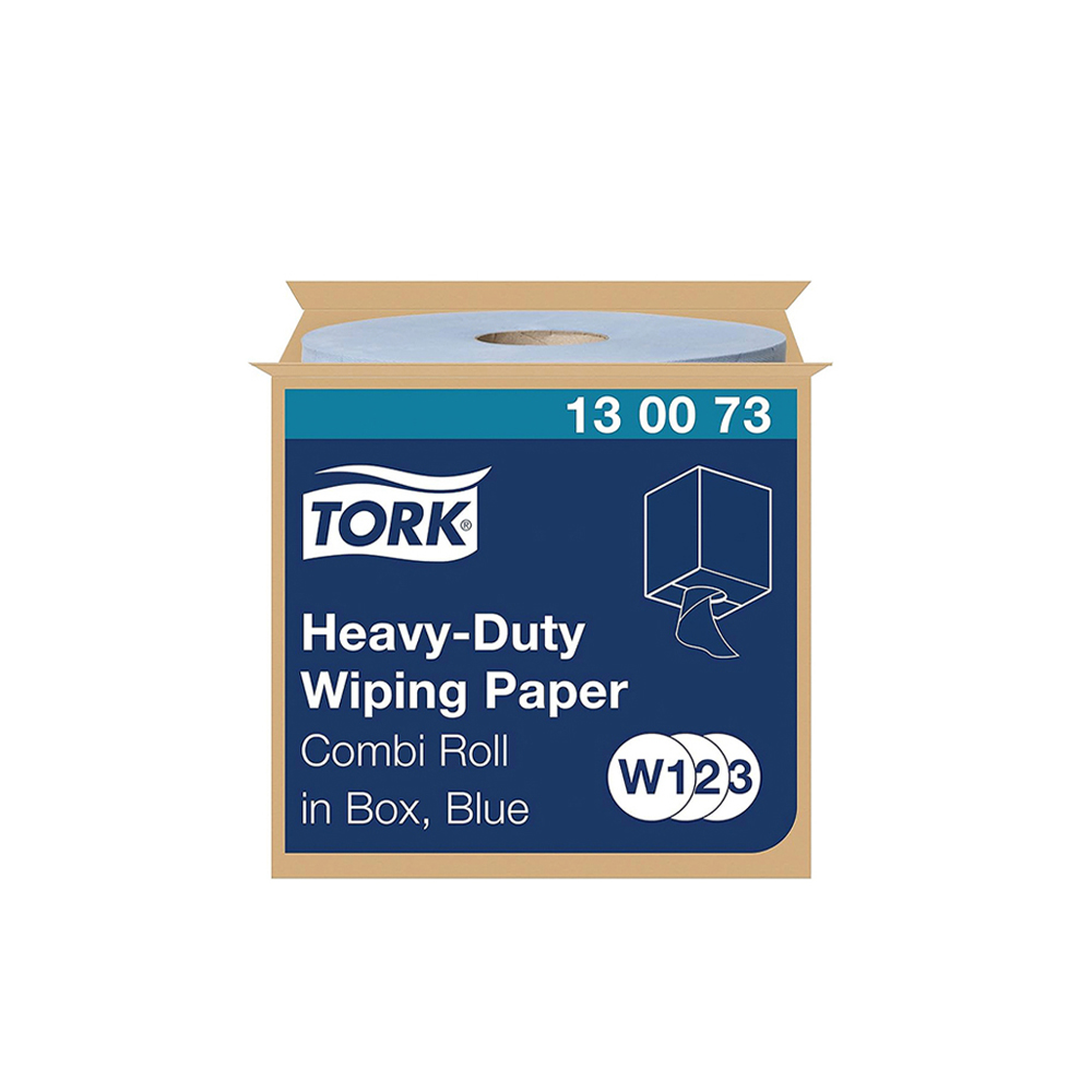 TORK Industrial Heavy Duty Wipe Paper 2ply W1