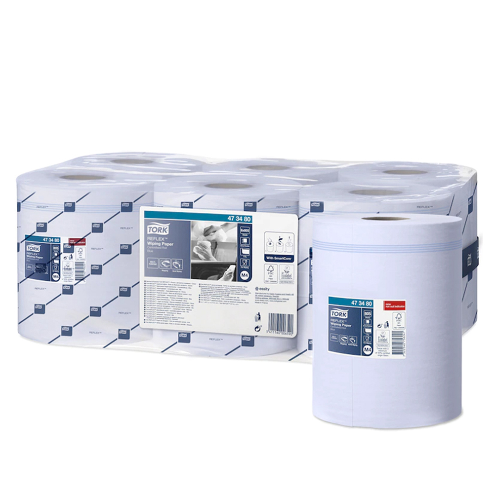 TORK Reflex wiping paper – еднослојна